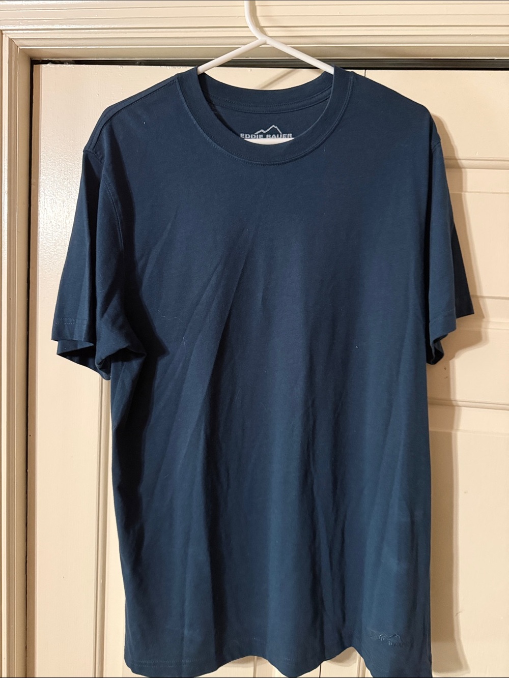 Eddie Bauer Short Sleeve Crew T-Shirt in Navy